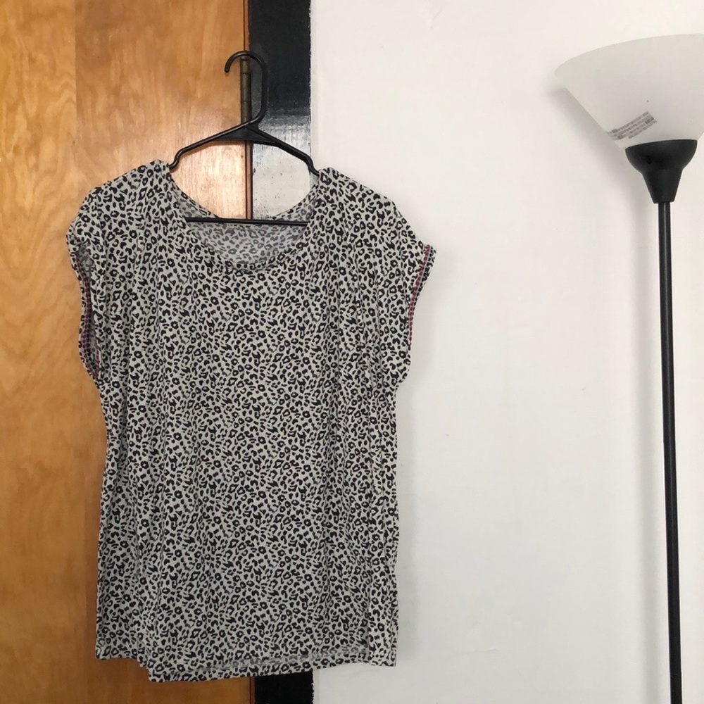 Leopard print top!